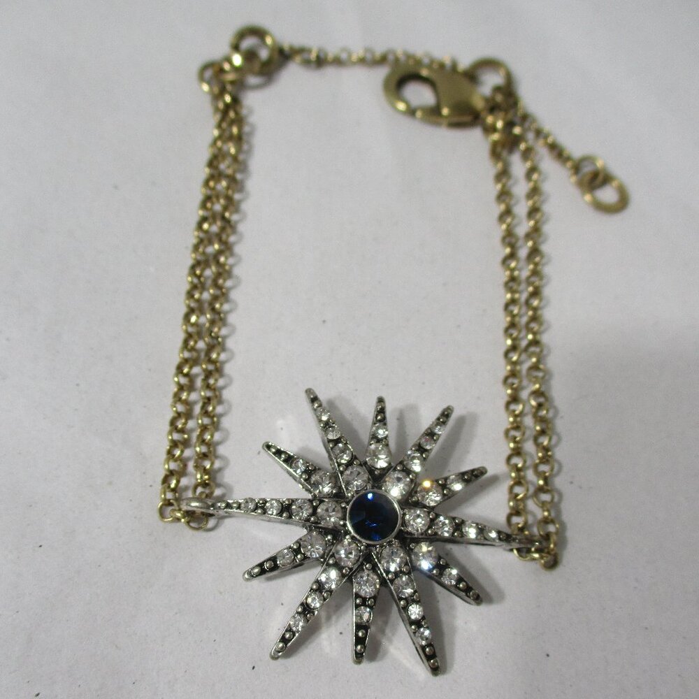 Rhinestone Starburst Bracelet or Ankle Bracelet